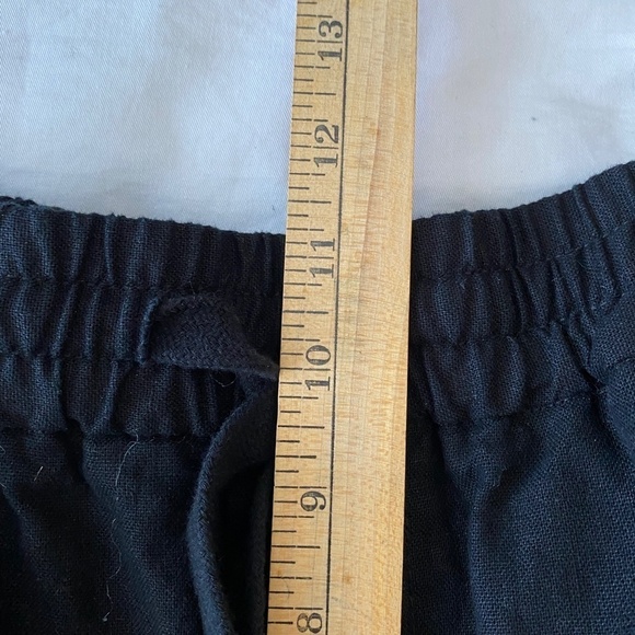 Only & Sons Men's Linus Tapered Cropped Linen Mix Pants Size Small - Picture 9 of 11